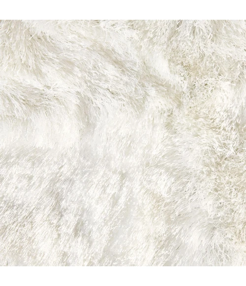 Feizy INDOCHINE 4550F IN WHITE 3' 6" x 5' 6" Area Rug