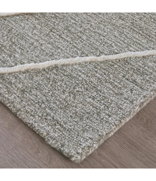 Feizy Euclid Taupe/Ivory/Gray T11T8004 9ft.6in. x 13ft.6in. Rect. Rug