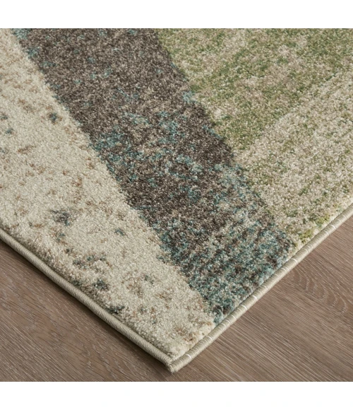 Feizy Eden Ivory/Blue/Green EDN39QVF 5 ft. X 7 ft. 6 in. Rect. Rug