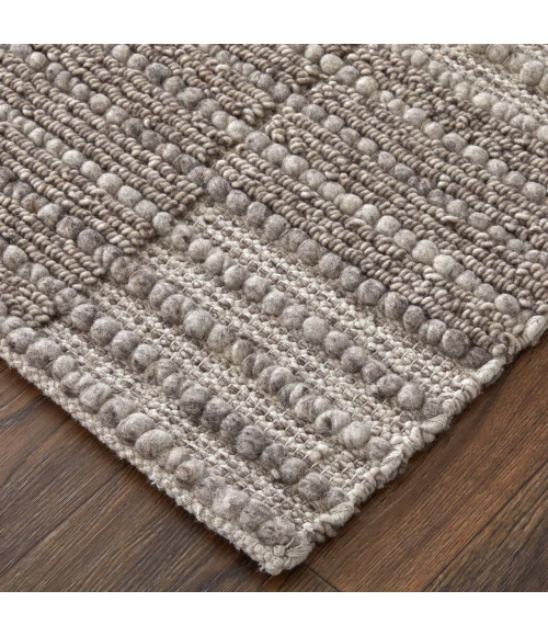 Feizy Herrick Taupe/Ivory/Brown T36T8021 8ft. x 10ft. Rect. Rug