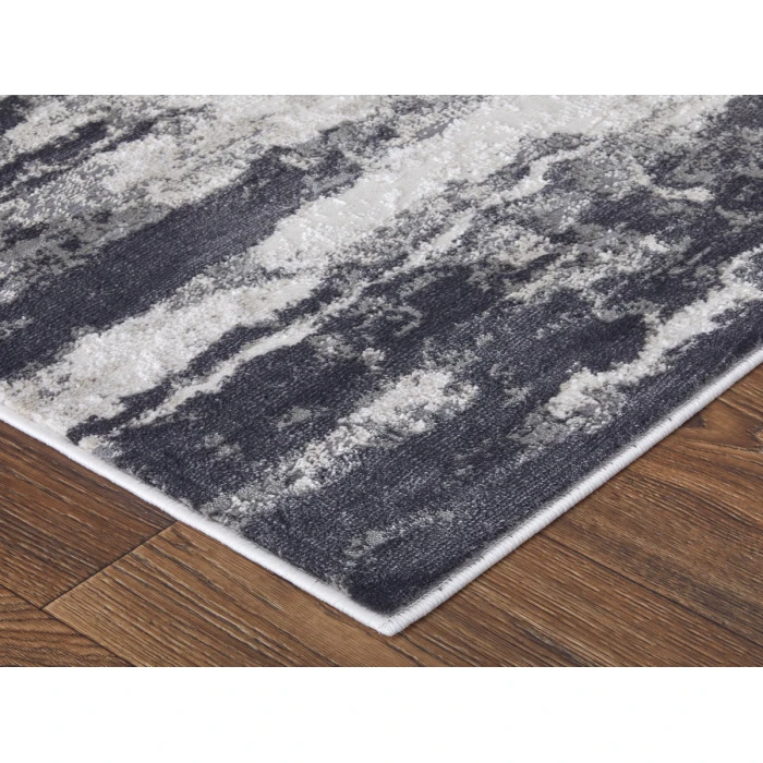 Feizy Prasad IVORY/CHARCOAL 67039N9F 8 ft. X 11 ft. Rectangle Rug