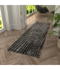 Feizy Skyview Black/Gray/Ivory SKV39QDF 2 ft. 6 in. X 7 ft. 3 in. Rect. Rug