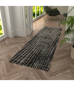 Feizy Skyview Black/Gray/Ivory SKV39QDF 2 ft. 6 in. X 7 ft. 3 in. Rect. Rug
