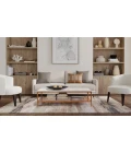 Feizy Pearson Green/Ivory/Brown PRS39SBF 2ft.6in. x 7ft.3in. Rect. Rug