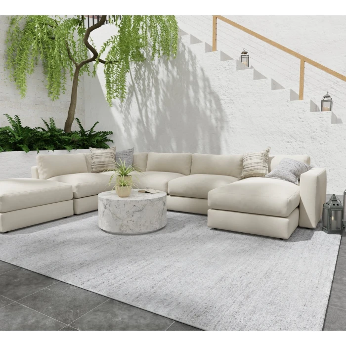 Feizy Finley Silver T28T6046 2ft. x 3ft. Accent Rug Rug