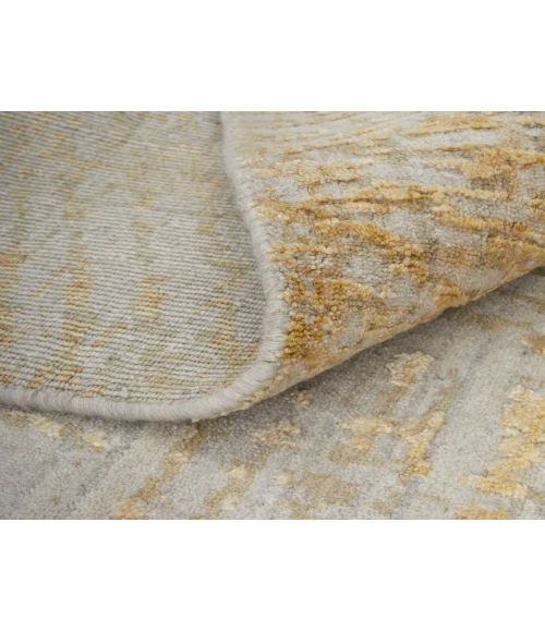 Feizy Eastfield GOLD/IVORY EAS69FRF 5 ft. X 8 ft. Rectangle Rug