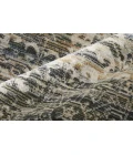 Feizy Augustine Black/Ivory/Green AUG39TUF 9ft. x 12ft. Rect. Rug