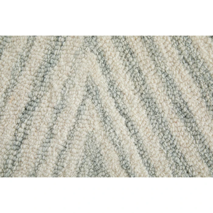 Feizy Wallace Gray/Ivory WAL8A41F 10 ft. X 14 ft. Rect. Rug