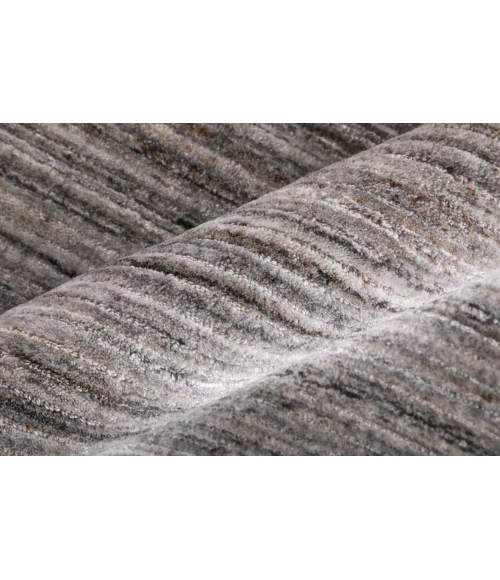 Feizy Lakewood Gray/Black/Brown LKW8A23F 2 ft. X 3 ft. Rect. Rug