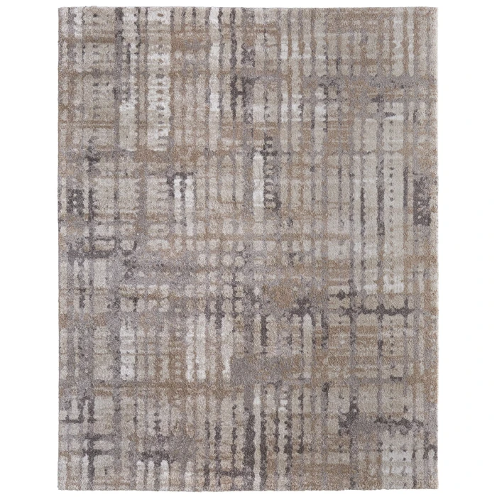 Feizy Skyview Brown/Tan/Ivory SKV39QBF 9 ft. X 12 ft. Rect. Rug