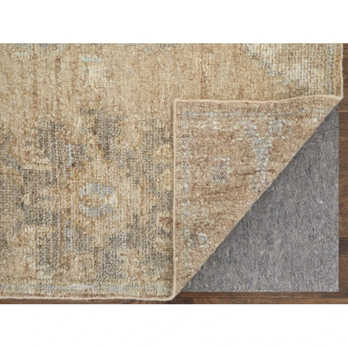 Feizy Grafton BROWN GFT69F8F 7 ft. 9 in. X 9 ft. 9 in. Rectangle Rug