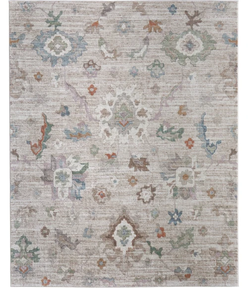 Feizy Dartmouth Tan/Brown/Blue DRT39QKF 6ft.4in. x 9ft.2in. Rect. Rug