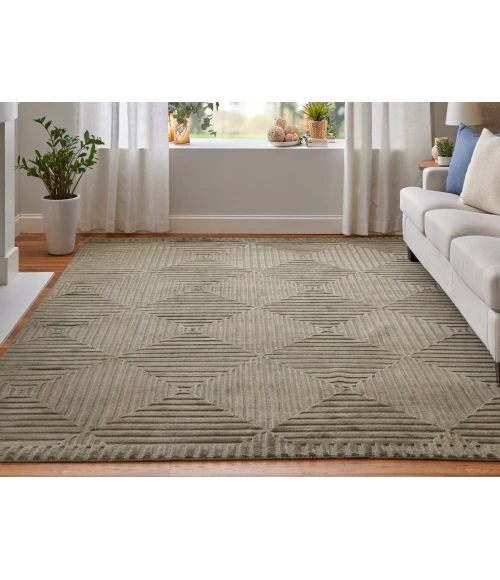 Feizy Channels JADE 2877276F 7 ft. 9 in. X 9 ft. 9 in. Rectangle Rug