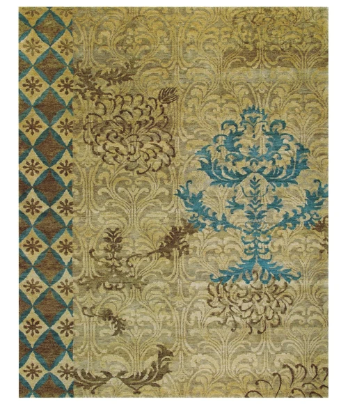 Feizy QUING 6062F IN CAMEL 2' x 3' Sample Area Rug