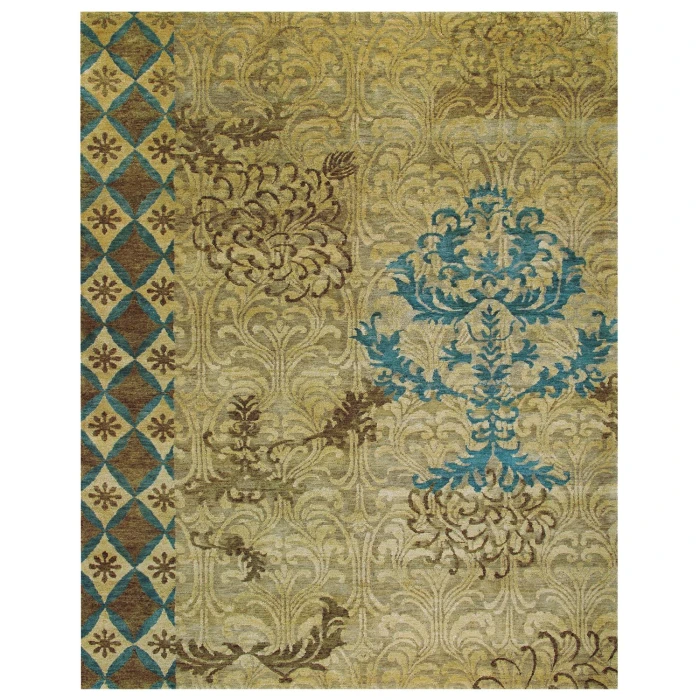 Feizy QUING 6062F IN CAMEL 2' x 3' Sample Area Rug