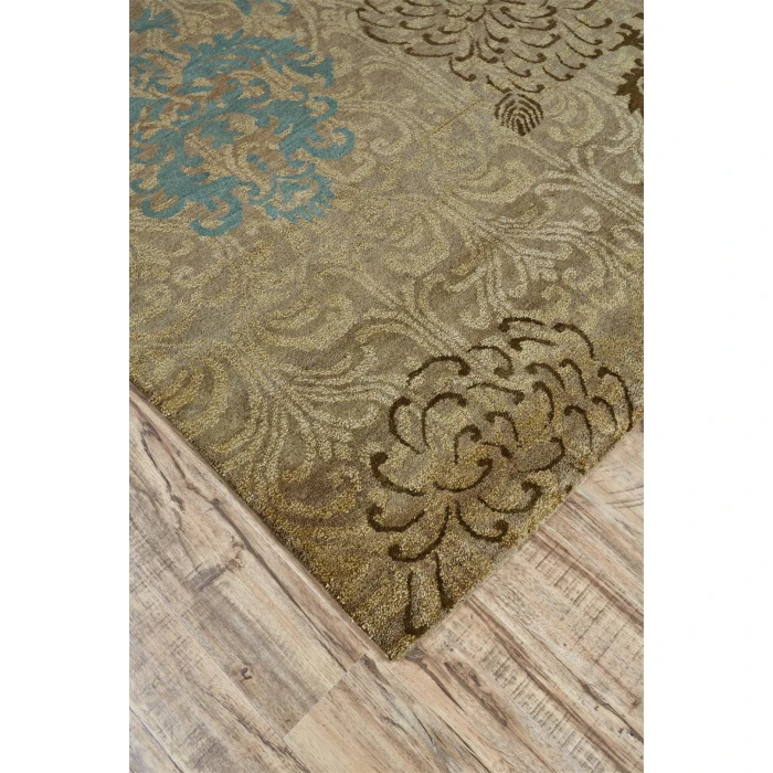 Feizy QUING 6062F IN CAMEL 2' x 3' Sample Area Rug
