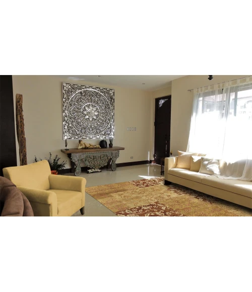 Feizy QUING 6063F IN AURA 7' 9" x 9' 9" Area Rug