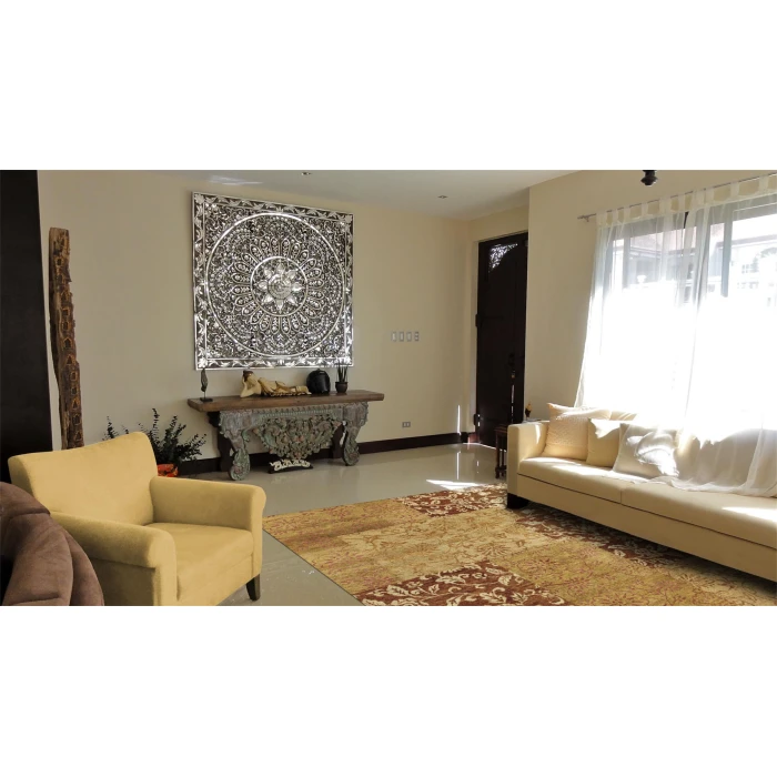 Feizy QUING 6063F IN AURA 7' 9" x 9' 9" Area Rug