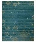 Feizy QUING 6064F IN TEAL 7' 9" x 9' 9" Area Rug