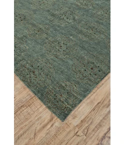 Feizy Quing 6065F TEAL Area Rug 5 ft. 6 X 8 ft. 6 Rectangle