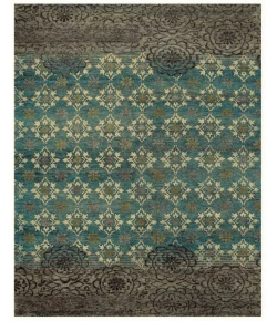 Feizy Quing 6066F SILVER SAGE Area Rug 2 ft. X 3 ft.