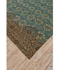 Feizy QUING 6066F IN SILVER SAGE 2' x 3' Sample Area Rug