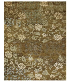 Feizy Quing 6068F OCHRE Area Rug 2 ft. X 3 ft.