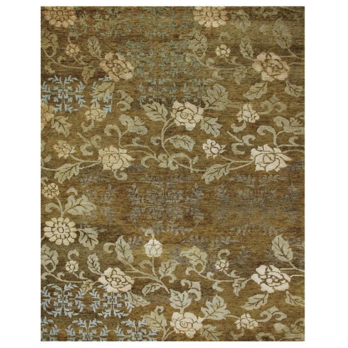 Feizy QUING 6068F IN OCHRE 2' x 3' Sample Area Rug