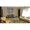 Feizy QUING 6068F IN OCHRE 2' x 3' Sample Area Rug
