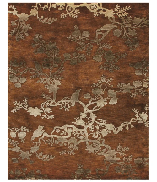 Feizy BODHI 6033F IN RUST 7' 9" x 9' 9" Area Rug