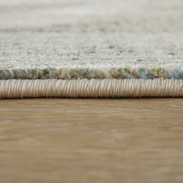 Feizy Sonora Taupe/Ivory/Blue SNR39UBF 2ft. x 3ft. Accent Rug Rug