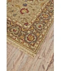 Feizy GOSHEN 0637F IN GOLD/BROWN 2' x 3' Sample Area Rug