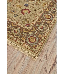 Feizy Goshen 0637F GOLD/BROWN Area Rug 2 ft. X 3 ft.