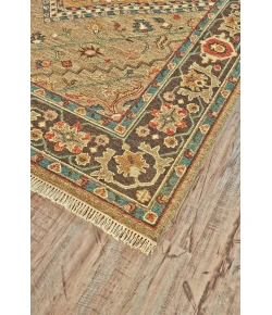 Feizy Goshen 0640F GOLD/BROWN Area Rug 2 ft. X 3 ft.