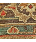 Feizy GOSHEN 0640F IN GOLD/BROWN 2' x 3' Sample Area Rug