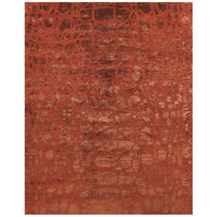 Feizy CONGO 7154F IN RUBY 2' 6" x 8' Runner Area Rug