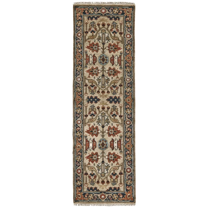 Feizy USTAD 6109F IN CAMEL/BLACK 2' x 3' Sample Area Rug