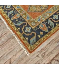 Feizy USTAD 6111F IN RUST/CHARCOAL 5' 6" x 8' 6" Area Rug
