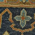 Feizy USTAD 6111F IN RUST/CHARCOAL 5' 6" x 8' 6" Area Rug
