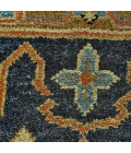 Feizy USTAD 6111F IN RUST/CHARCOAL 5' 6" x 8' 6" Area Rug