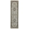 Feizy Ustad 6112F IVORY/WALNUT Area Rug 5 ft. 6 X 8 ft. 6 Rectangle