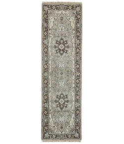 Feizy Ustad 6112F IVORY/WALNUT Area Rug 5 ft. 6 X 8 ft. 6 Rectangle