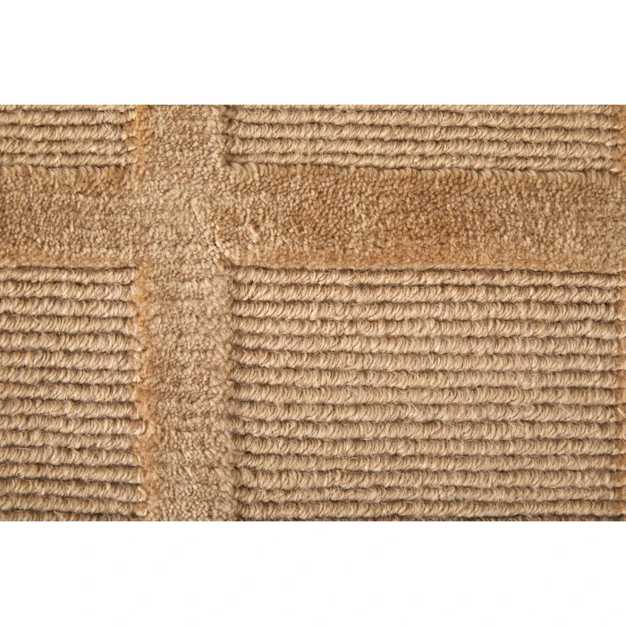 Feizy Channels Tan 2877278F 9ft.6in. x 13ft.6in. Rect. Rug