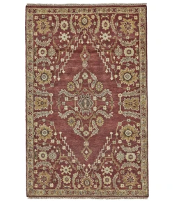 Feizy Ashi 6128F RUST Area Rug 2 ft. X 3 ft.