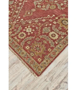 Feizy Ashi 6128F RUST Area Rug 2 ft. X 3 ft.