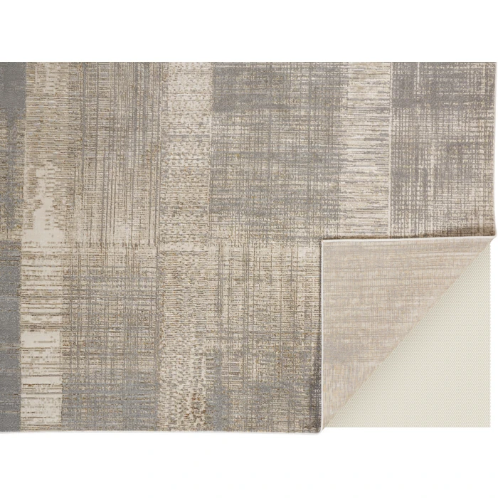 Feizy Aura GOLD/BEIGE AUR3736F 8 ft. X 10 ft. Rectangle Rug