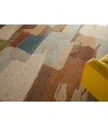 Feizy Pearson Blue/Ivory/Orange PRS39SDF 2ft. x 3ft. Accent Rug Rug