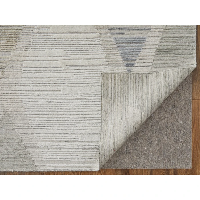 Feizy Elias IVORY/BLUE ELS69FWF 2 ft. 9 in. X 8 ft. Rectangle Rug