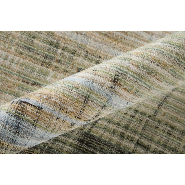 Feizy Greenwich Green/Black/Ivory GRW39U2F 7ft.10in. x 10ft.3in. Rect. Rug