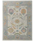 Feizy Karina IVORY/GRAY 90969G9F 5 ft. 6 in. X 8 ft. 6 in. Rectangle Rug